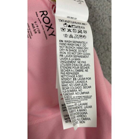 Roxy Juniors' Tropics Hype Cropped Tankini Top Multicolor Small New With Tag's. - Picture 6 of 7